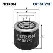 OP 587/3 Olejový filter FILTRON