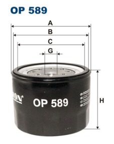OP 589 Olejový filter FILTRON