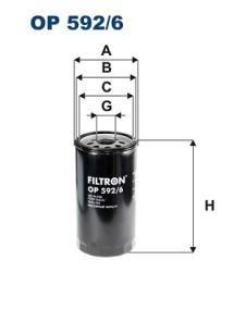 OP 592/6 Olejový filter FILTRON