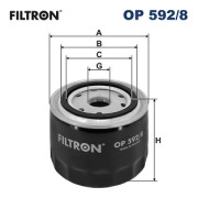OP 592/8 Olejový filter FILTRON