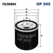 OP 595 Olejový filter FILTRON
