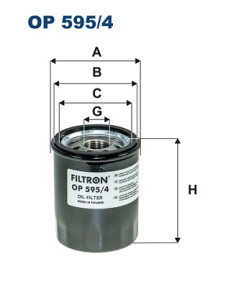 OP 595/4 Olejový filter FILTRON