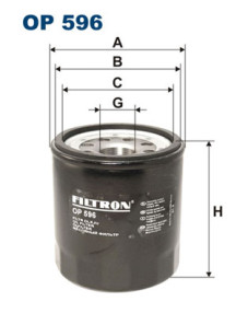 OP 596 Olejový filter FILTRON