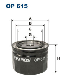 OP 615 Olejový filter FILTRON