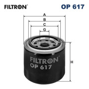 OP 617 Olejový filter FILTRON