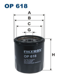 OP 618 Olejový filter FILTRON