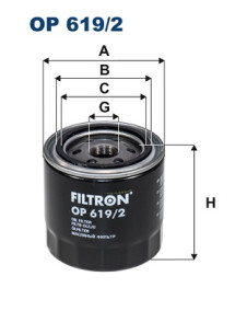 OP 619/2 Olejový filter FILTRON