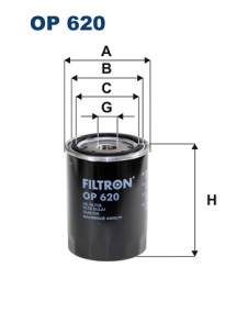 OP 620 Olejový filter FILTRON