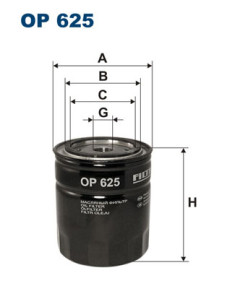 OP 625 Olejový filter FILTRON
