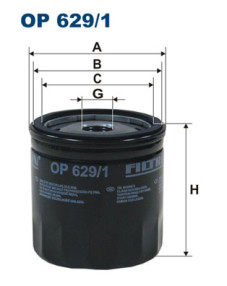 OP 629/1 Olejový filter FILTRON