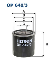 OP 642/3 Olejový filter FILTRON