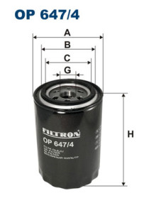 OP 647/4 Filter pracovnej hydrauliky FILTRON