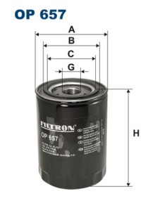 OP 657 Filter pracovnej hydrauliky FILTRON