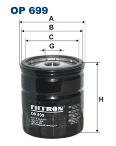 OP 699 Olejový filter FILTRON