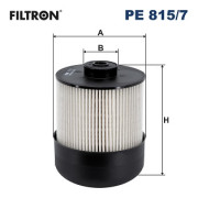 PE 815/7 Palivový filter FILTRON