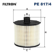 PE 817/4 Palivový filter FILTRON