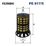 PE 817/5 Palivový filter FILTRON