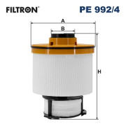 PE 992/4 Palivový filter FILTRON