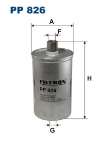 PP 826 Palivový filter FILTRON