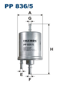 PP 836/5 Palivový filter FILTRON