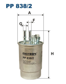 PP 838/2 Palivový filter FILTRON