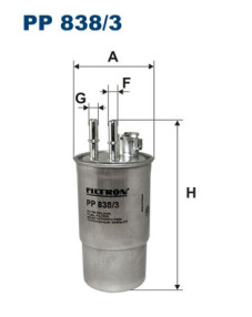 PP 838/3 Palivový filter FILTRON