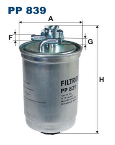 PP 839 Palivový filter FILTRON