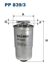 PP 839/3 Palivový filter FILTRON