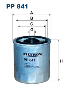 PP 841 Palivový filter FILTRON