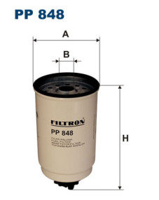 PP 848 Palivový filter FILTRON