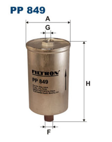PP 849 Palivový filter FILTRON