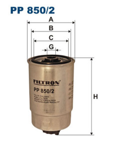 PP 850/2 Palivový filter FILTRON