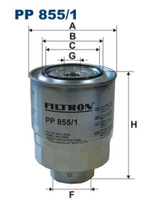 PP 855/1 Palivový filter FILTRON