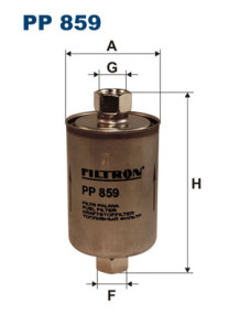 PP 859 Palivový filter FILTRON