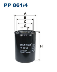 PP 861/4 Palivový filter FILTRON
