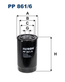 PP 861/6 Palivový filter FILTRON