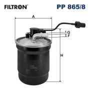 PP 865/8 Palivový filter FILTRON