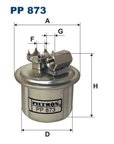 PP 873 Palivový filter FILTRON