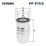 PP 875/2 Palivový filter FILTRON