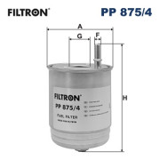 PP 875/4 Palivový filter FILTRON