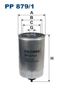 PP 879/1 Palivový filter FILTRON