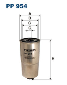 PP 954 Palivový filter FILTRON