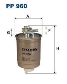 PP 960 Palivový filter FILTRON