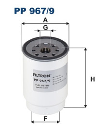 PP 967/9 Palivový filter FILTRON