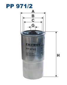 PP 971/2 Palivový filter FILTRON