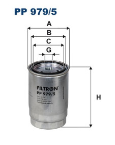 PP 979/5 Palivový filter FILTRON