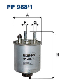 PP 988/1 Palivový filter FILTRON