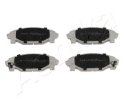 50-06-699 Sada brzdových platničiek kotúčovej brzdy ASHIKA