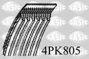 4PK805 ozubený klínový řemen SASIC