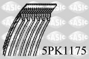 5PK1175 Ozubený klinový remeň SASIC